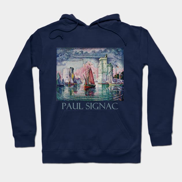 The Port of La Rochelle by Paul Signac Hoodie by Naves